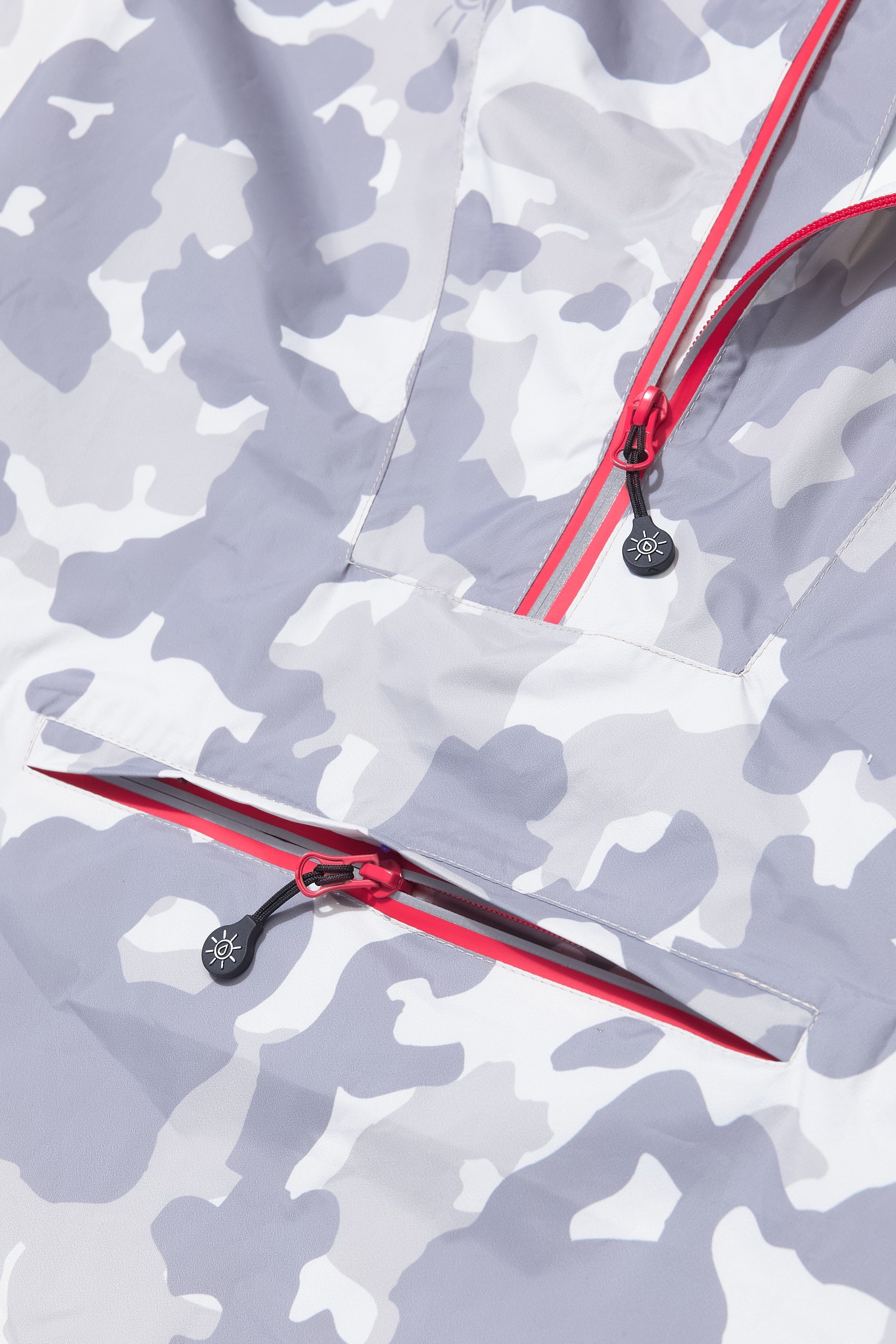 Regenponcho Camo Grey