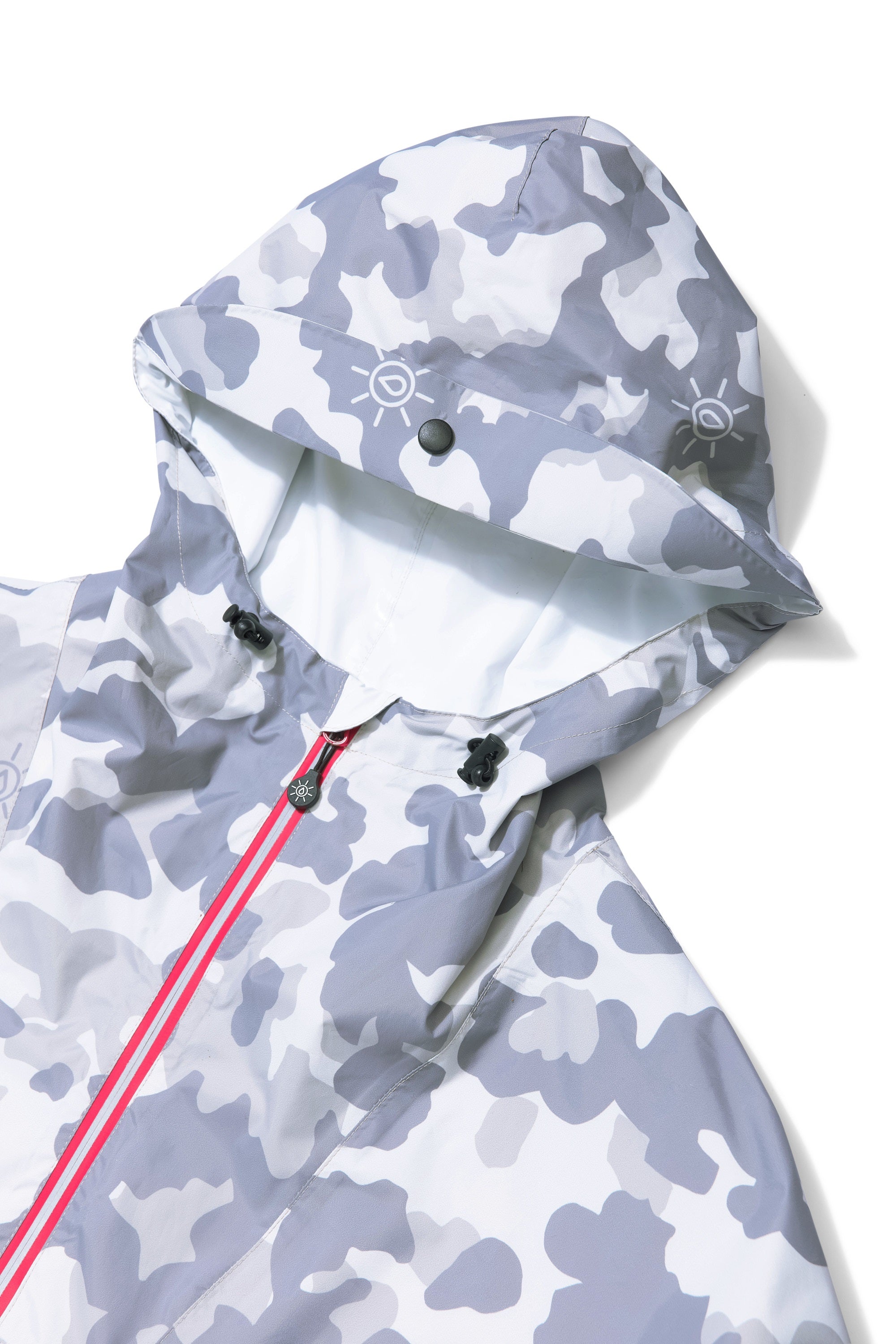 Regenponcho Camo Grey