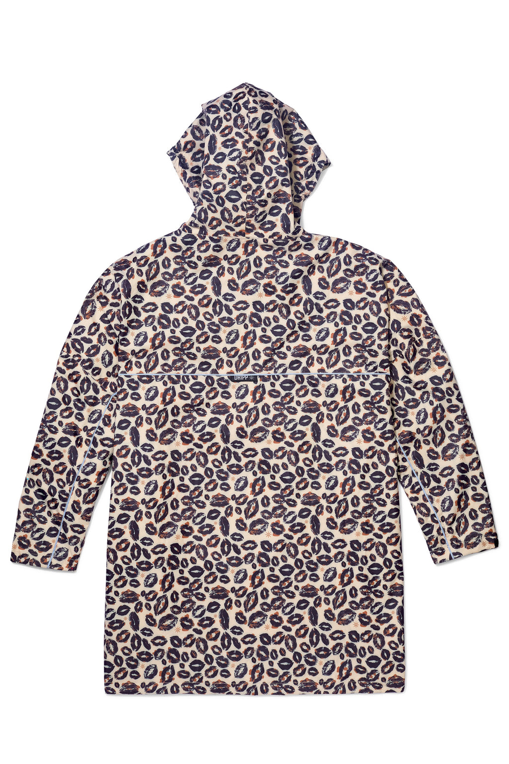 Leopard Kiss Rain Poncho