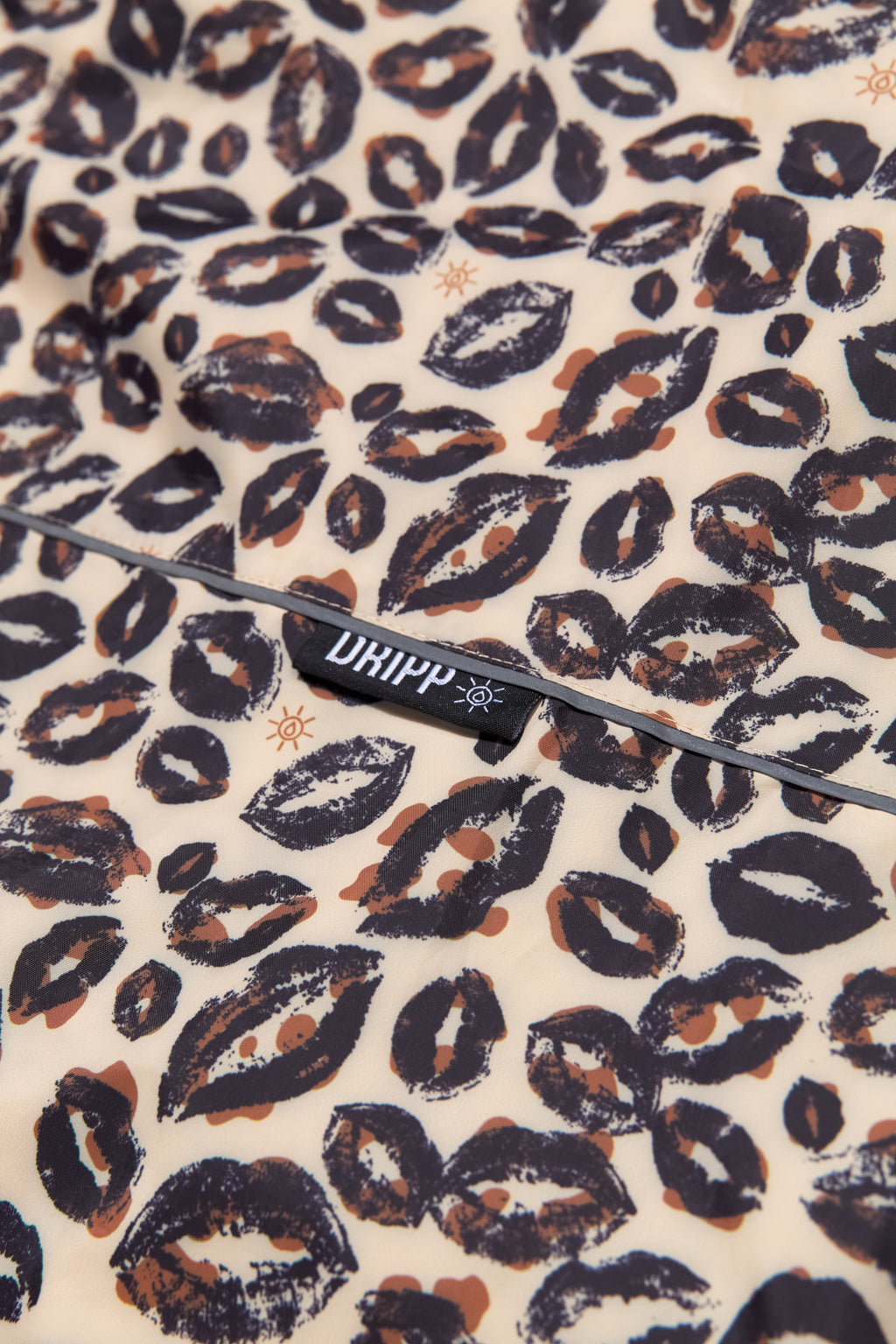 Leopard Kiss Rain Poncho
