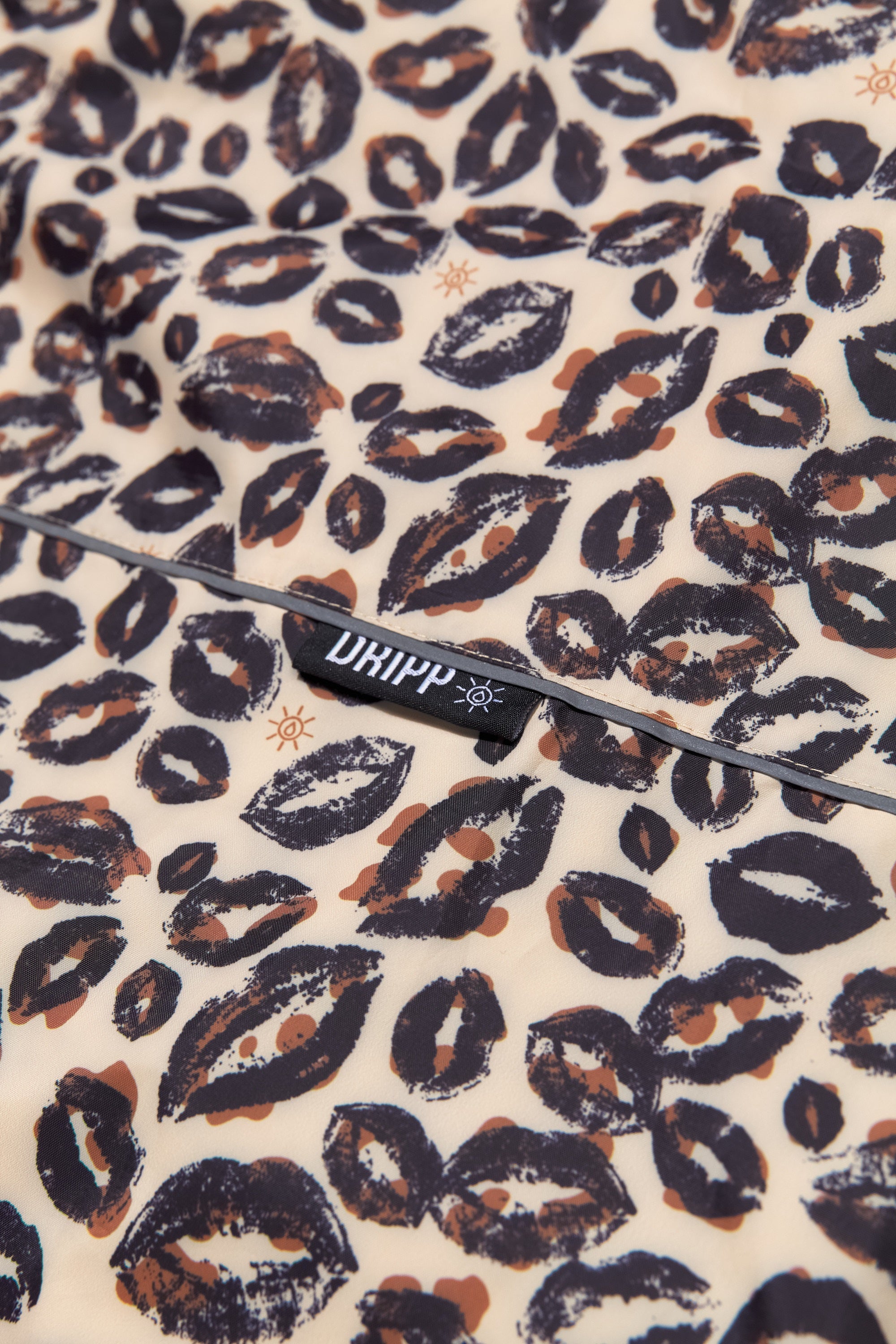 Leopard Kiss Rain Poncho